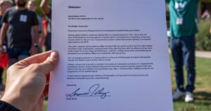 Guidance on letters of no objection
